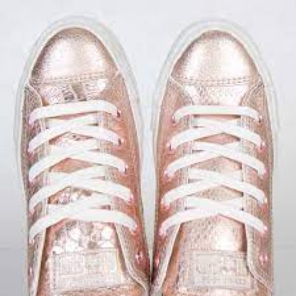 Converse Chuck Taylor All Star OX Low Rose Gold Sneaker Women's Size 9 - 542439C - Picture 3 of 8